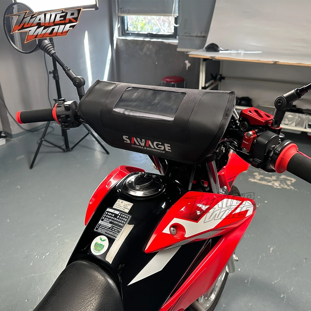 2025 XR150L XR 125L Front Storage Bag For Honda XR190L XR125L XR150 XR 190 Motocross Handlebar Detachable Bags Tool Bag Suitcase