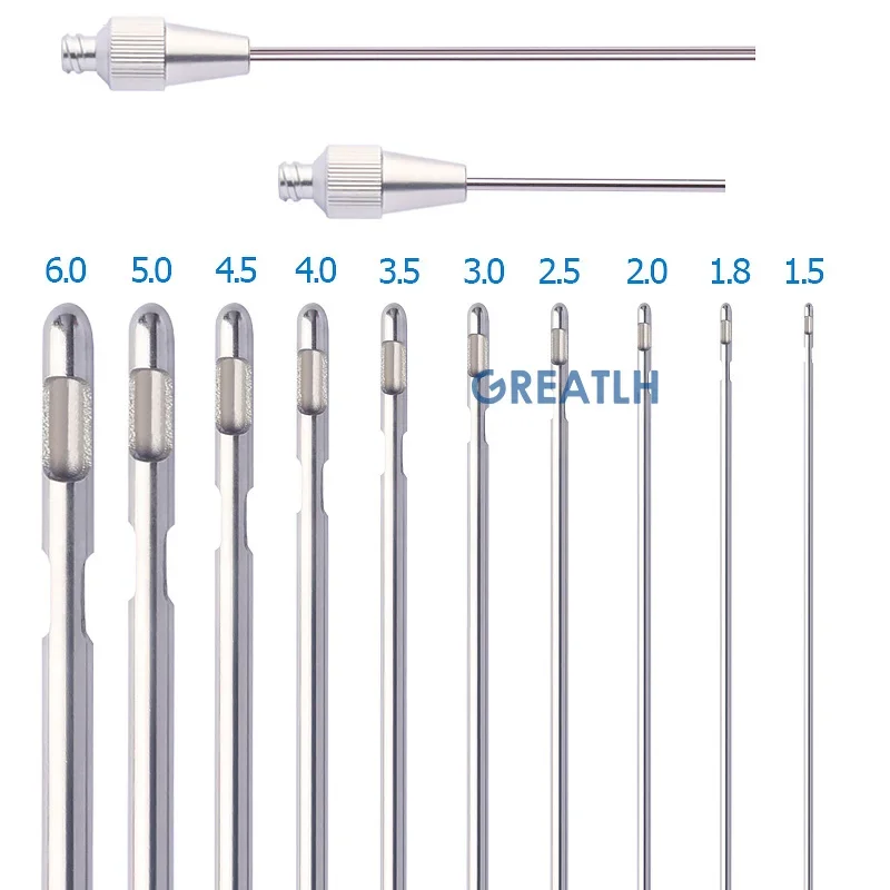 Tri-port Three Holes Needle Fat Harvesting Cannula Autoclavable Fat Transplantation Kit