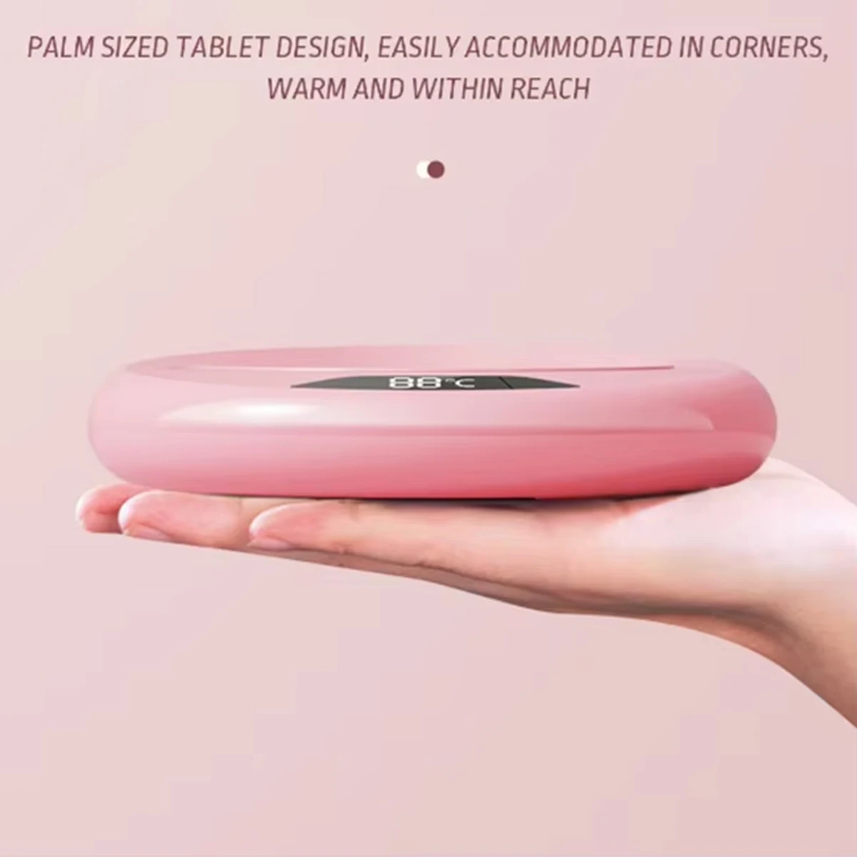 1 قطعة كوستر التدفئة الحرارية USB قاعدة التدفئة المنزلية 3-سرعة تعديل التدفئة 55 درجة درجة حرارة ثابتة