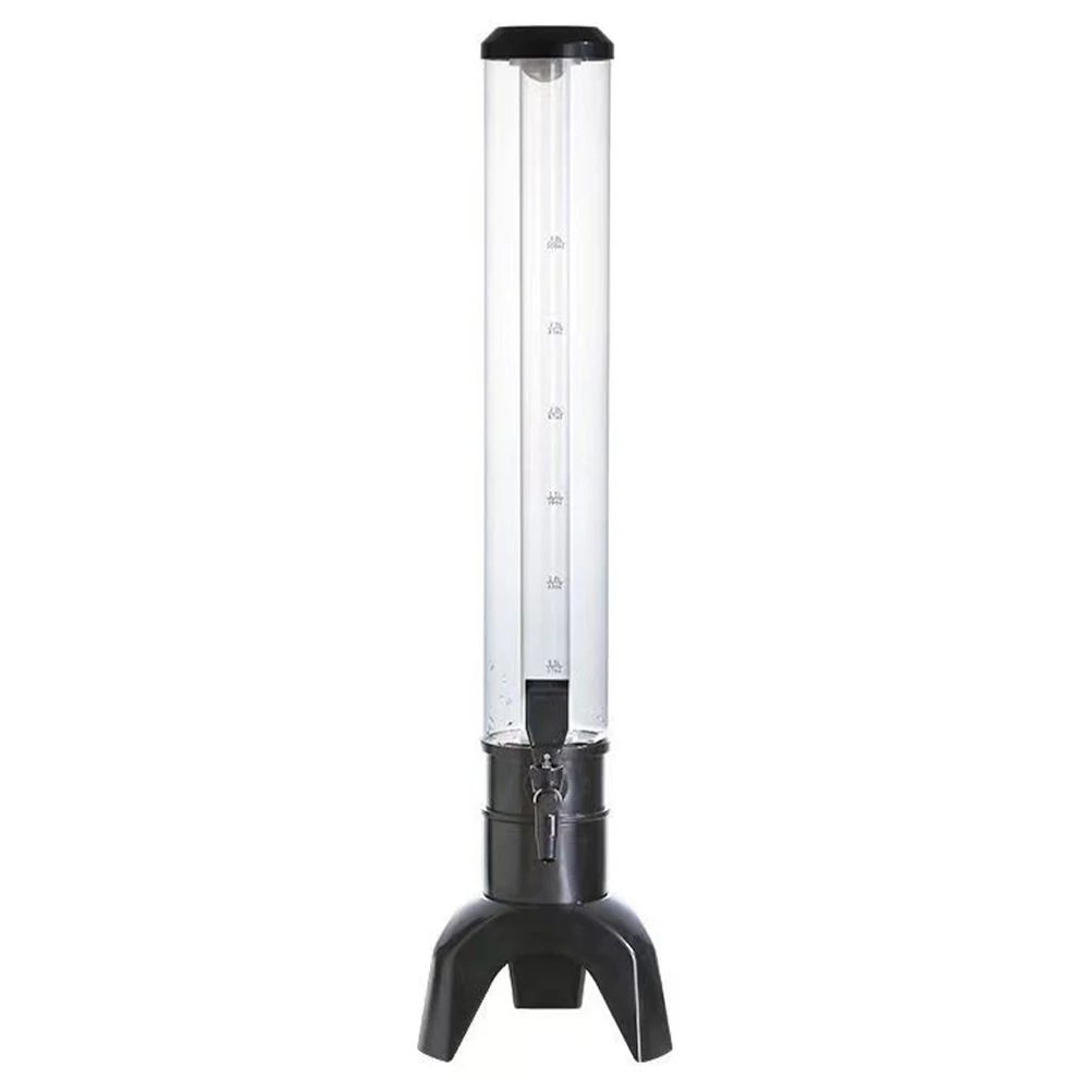 1,5/3/3,5L Biertoren dranken dispenser met LED kleurrijke verlichting en ijsbuis houdt dranken ijskoud en helder. - afbeelding 2