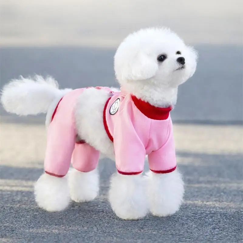 زي كلب صغير مقاوم للحشرات للمشي لمسافات طويلة والأنشطة الخارجية بدلة مقاومة للشمس