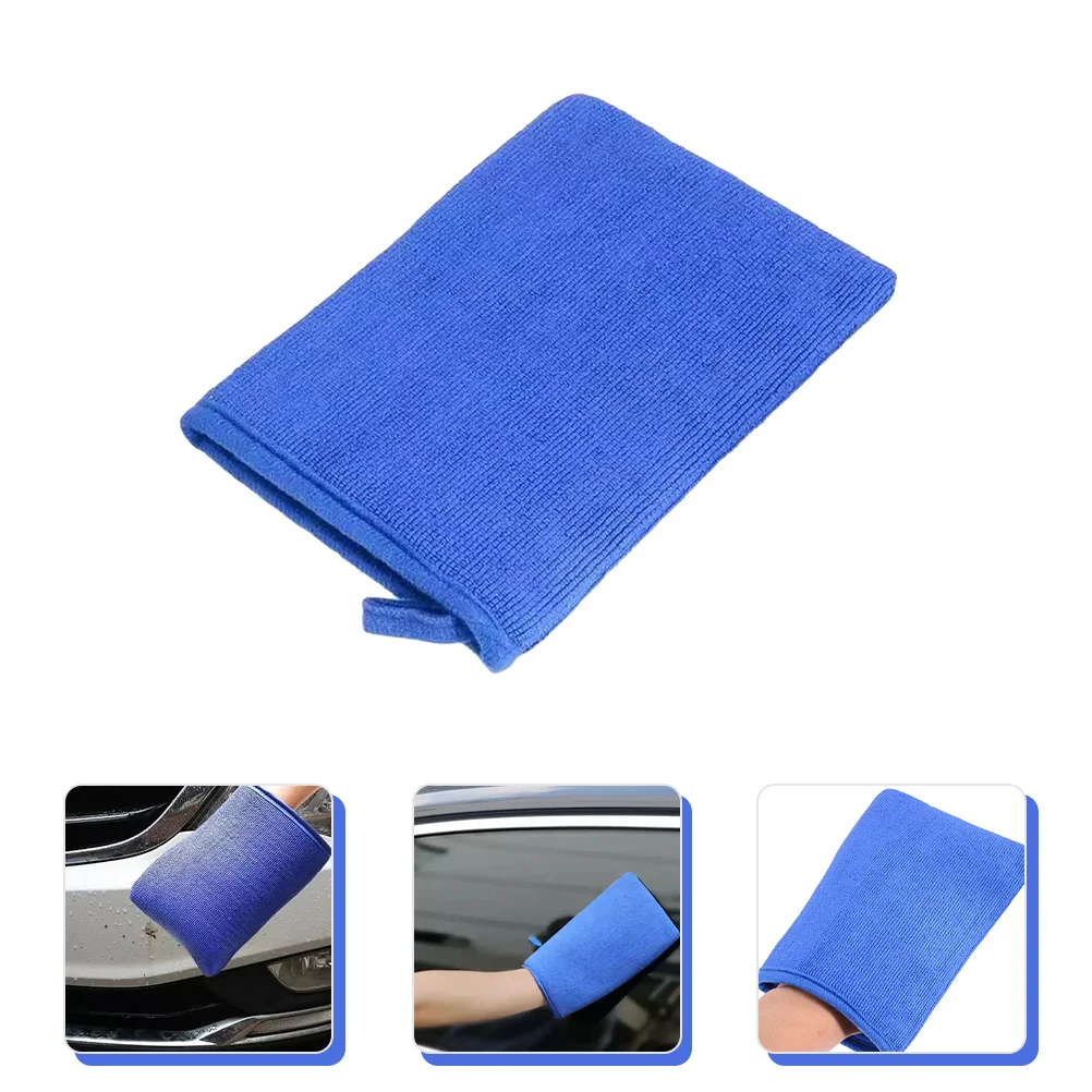 

Car Microfiber Towel Reusable Detailing Cleaning Cloth Wash Mitt Easy Stain Removal Smooth Finish No Lubricant Needed