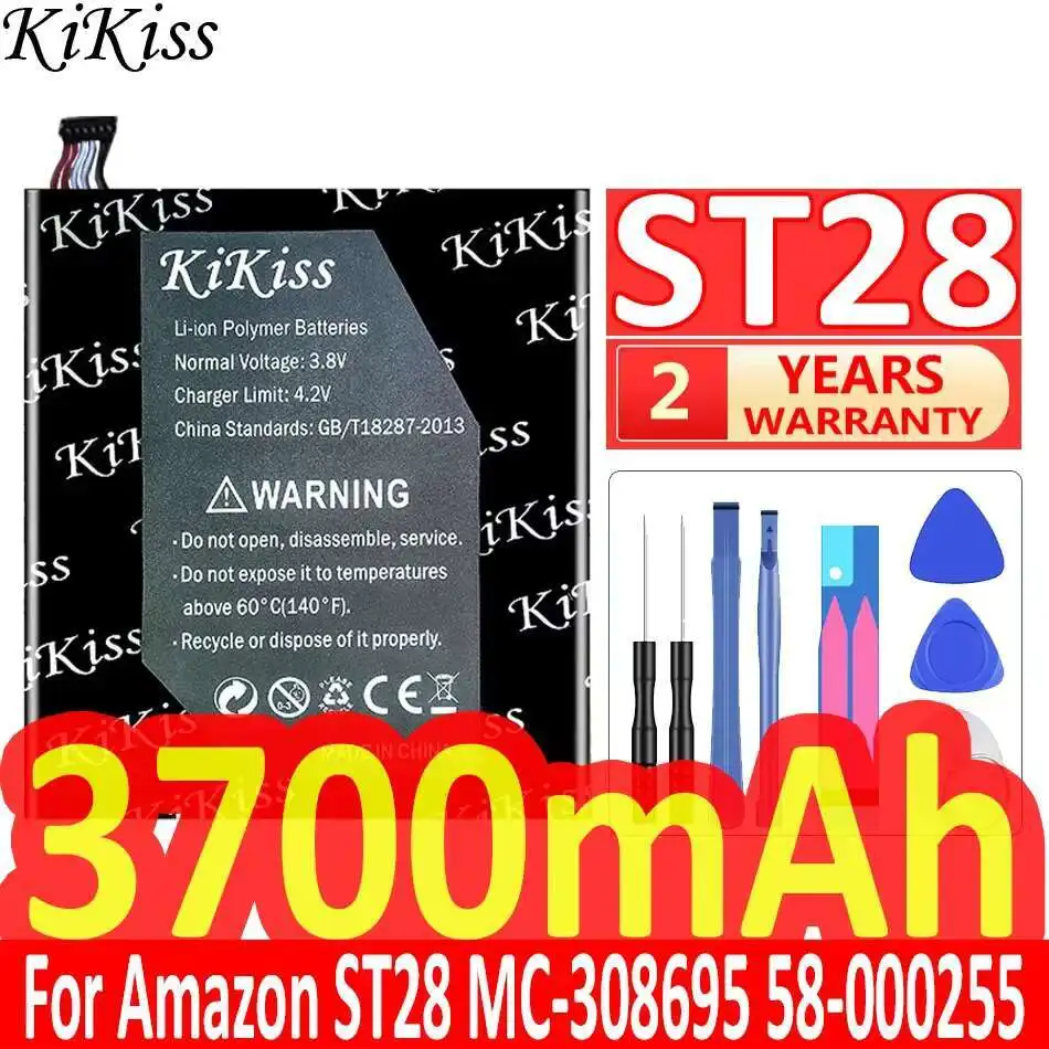 

Аккумулятор для планшета 3700 мАч для Amazon ST28 MC- 308695 58- 000255 Тип планшета Pad P/P