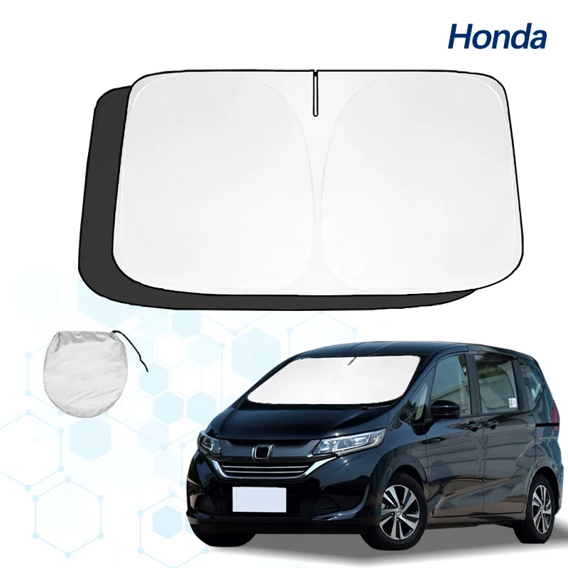 Windshield Sun Shade For Honda Freed Sunshade Sun Visor Protector Foldable Blocks UV Rays Keep Your Car Cooler