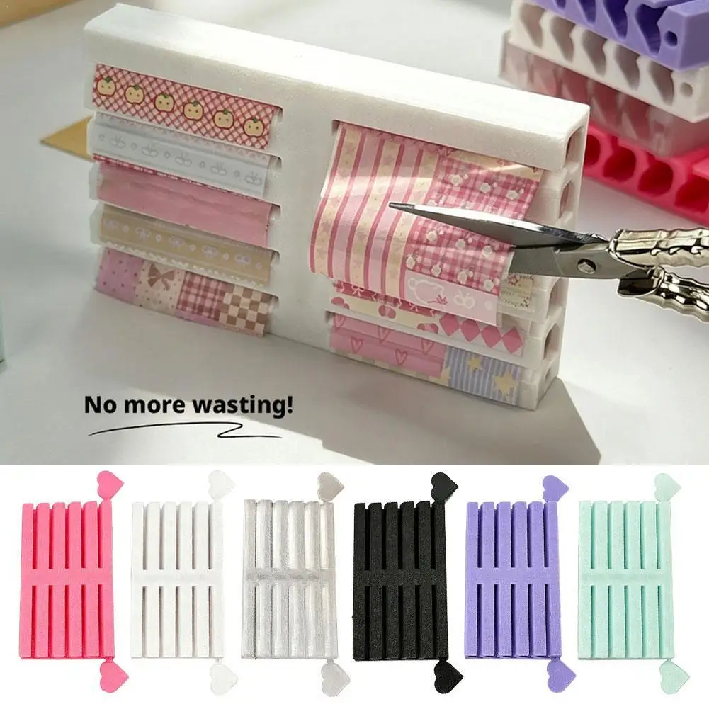 

Nail Transfer Paper Storage Box Portable 3D Printed Organizer Display Stand For Salon/DIY Manicure Decals Nails Decoration