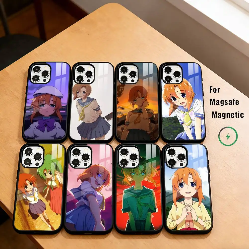 

Anime character R-Rena R-Ryugu Phone Case For iPhone17,16,15,14,13,12,11 Plus,Pro Magnetic with Magsafe Wireless Charging