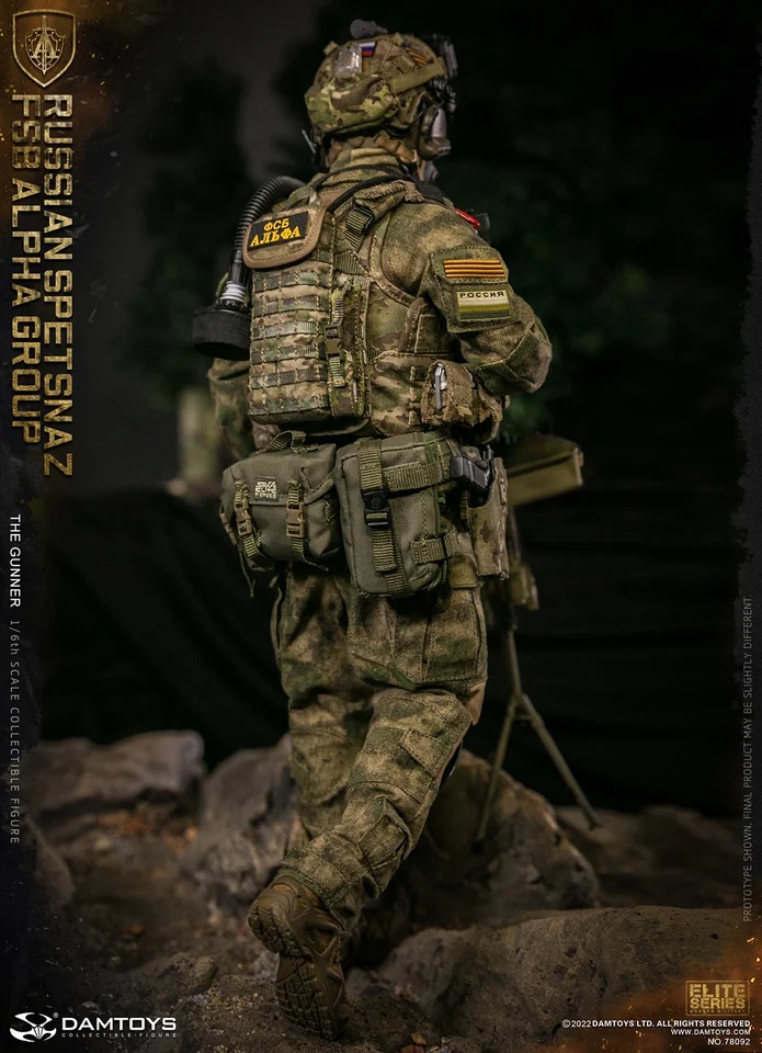 DAMTOYS DAM 78092 1/6 Scale Male Soldier Russian Spetsnaz FSB