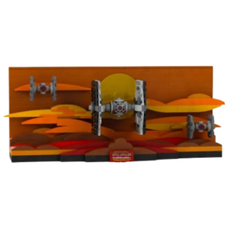 Spot MOC-139160 453 pz FAI DA TE piccole particelle assemblaggio blocchi di costruzione giocattolo educativo modello regalo set ornamenti