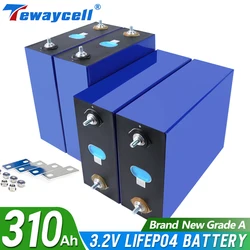 3.2V 310AH cells BRAND NEW 48V lifepo4 320AH battery Grade A 12V 24V Rechargeable Battery Pack EU US Tax Free With Busbars