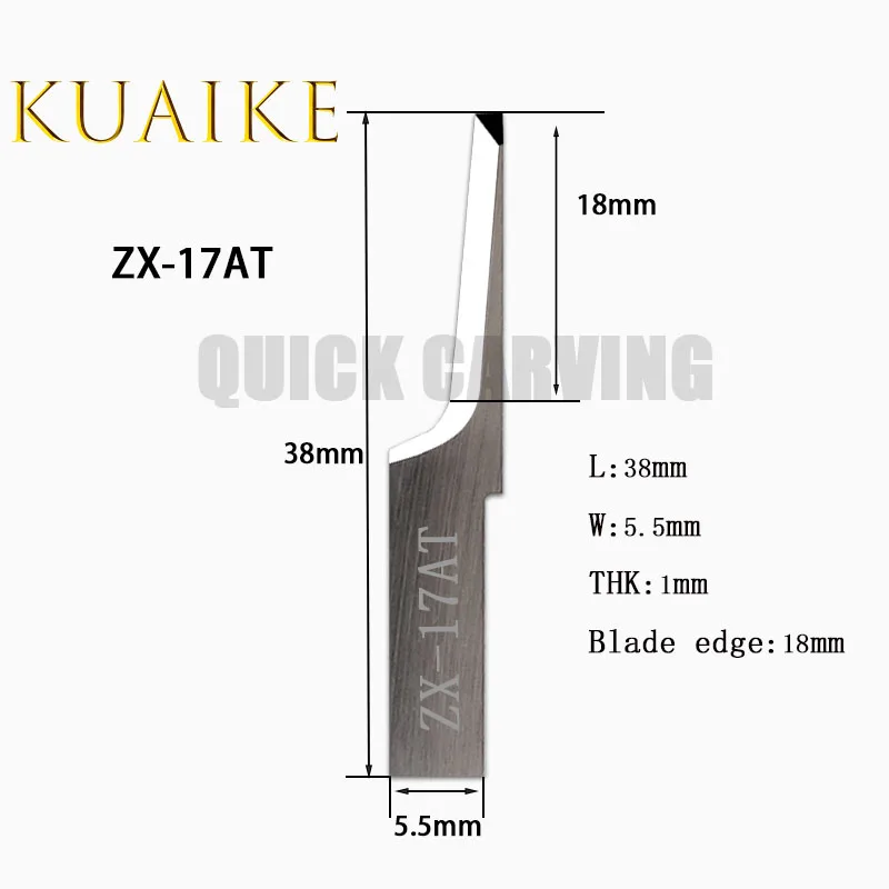10PCS ZXT Lama da taglio Coltello oscillante Zhuoxing Lama vibrante ZX-17AT ZX-18C ZX-25AT ZX-26C ZX-35AT ZX-311 ZX-35 ZX-3161K