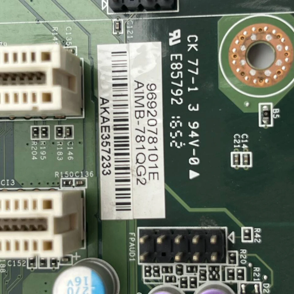 AIMB-781 Rev.A1 Industrial Dual Network Motherboard AIMB-781QG2