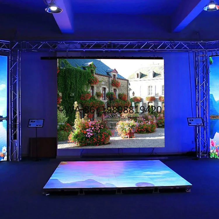 Indoor P3.91 LED Rental Video Wall Screen for Events