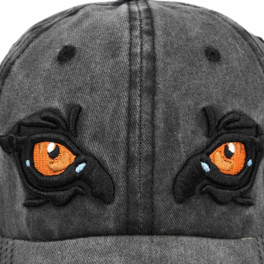 Vintage Washed Cotton Eagle Eye Embroidery Baseball Caps Women Men Snapback Hat Spring Summer Outdoor Sports Casual Trucker Hat