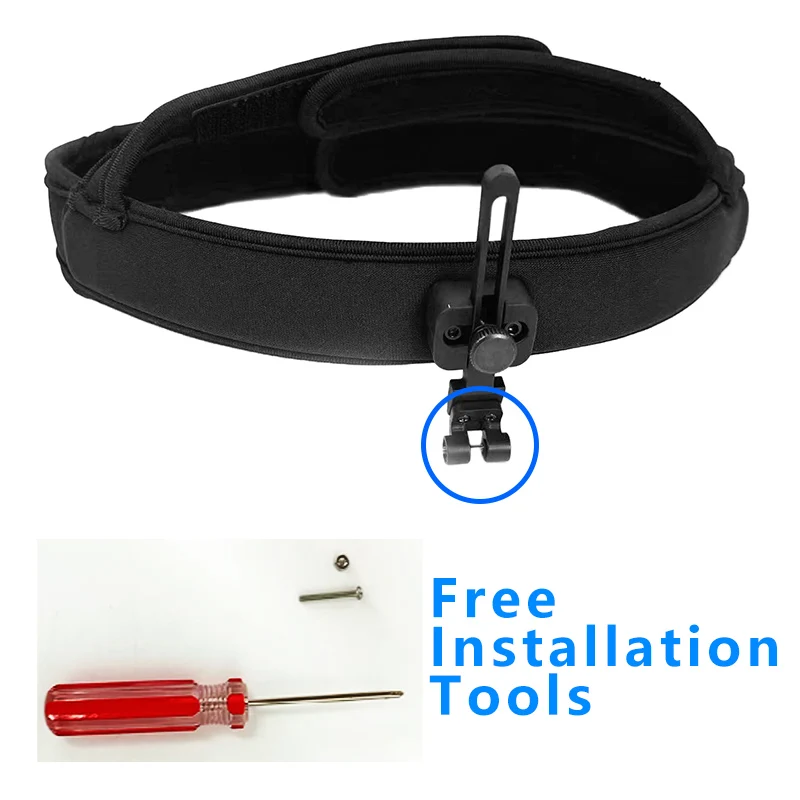 Bandeau réglable pour Loupes dentaires ou Loupe avec phare LED (bandeau YM)