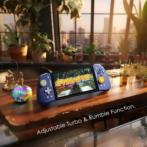 Imagen 2 del producto Controlador de juego Bluetooth NYXI Hyperion Pro, Joypad inalámbrico morado para Nintendo Switch2/Switch OLED/Switch Lite