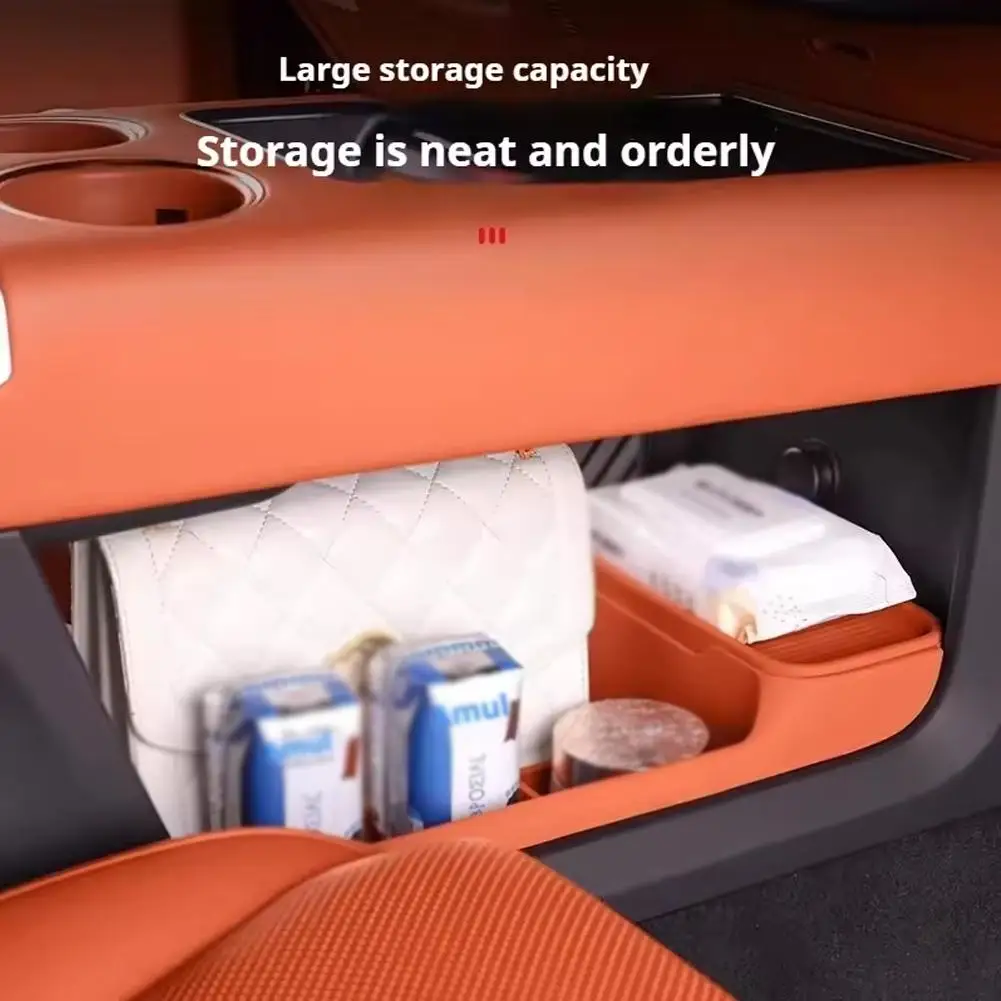 

Для Ideal L6L7 ящик для хранения с центральным управлением, двухслойный внутренний ящик для хранения, силиконовые аксессуары, украшение J7I9