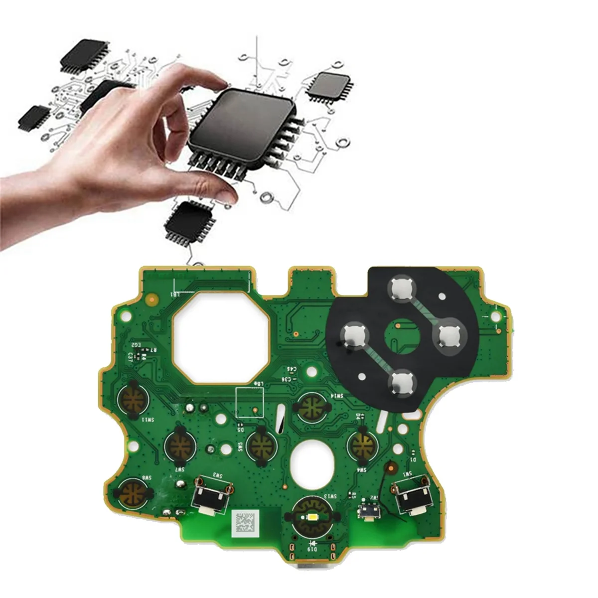 N91R Platine Griff LB RB Button Board für XBOX Serie S/X Griff Netzteil Panel Game Controller Reparatur teile