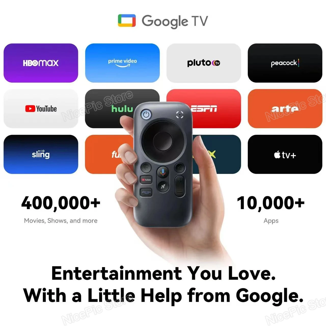 Pocket TV Streaming Media Box AR Glasses Control Base Stations 3GB+64GB for RayNeo Series Glasses Accessories