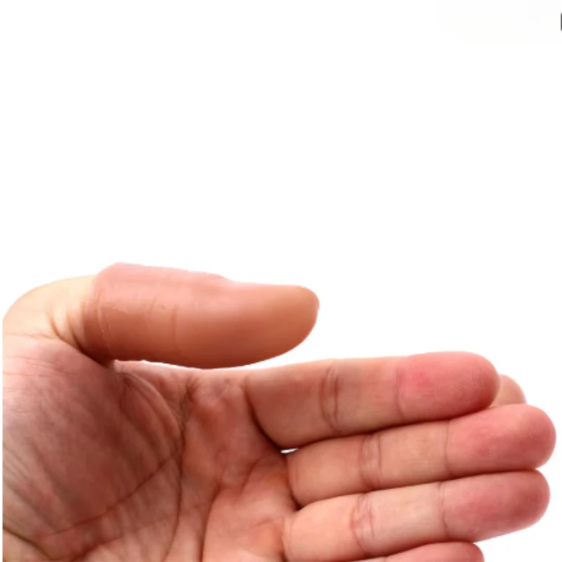 1pcs Soft Thumb TIP Finger PARTY Prank Magic Trick Close Up Vanish ปรากฏ Finger Trick Props นวนิยายตลก Magic ของเล่น