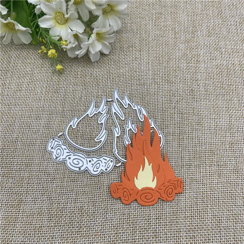 Fire Set Laced Frames Metal Cutting Dies Stencils For DIY Scrapbooking Decorative Embossing Handcraft Template