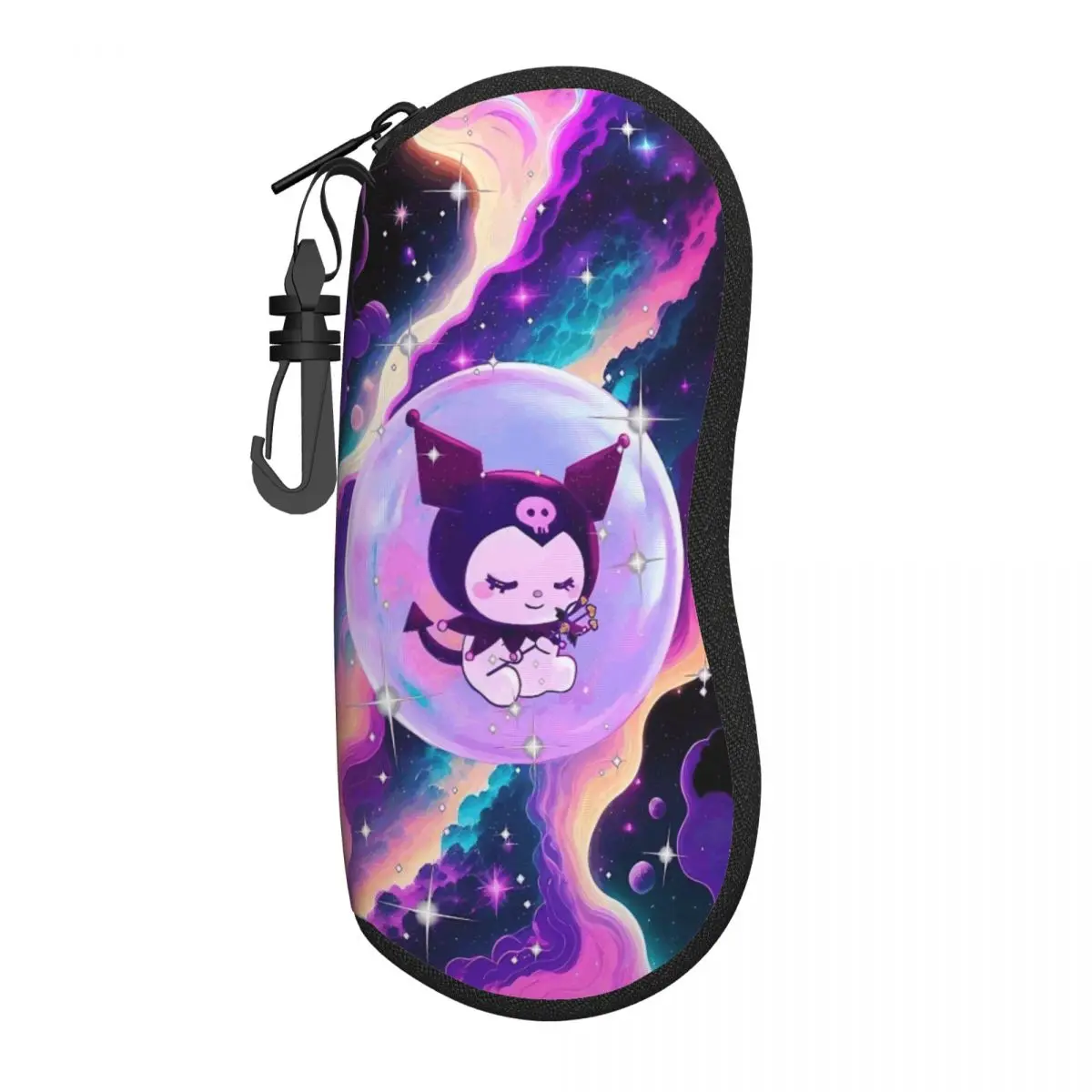 

Custom Kuromi Cartoon Shell Eyeglasses Case Women Men Cute Glasses Case Sunglasses Box Pouch