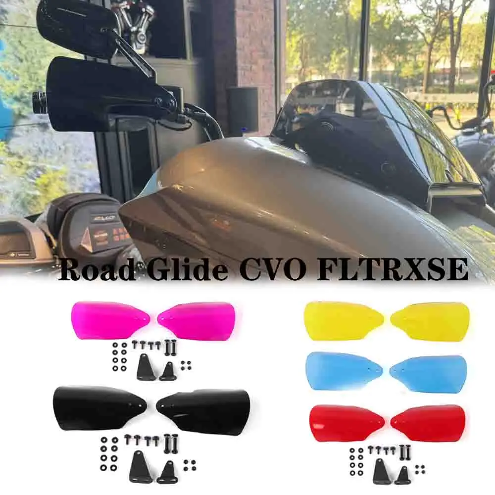 For Harley 2023 TOURING CVO Road Glide FLTRXSE NEW Motorcycle Handguard Wind Shutter Contains Harley Road Glide FLTRX 2024 -ater