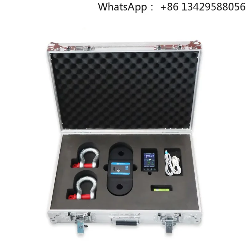 Digital Wireless Dynamometer 1T-100Ton Handed Display Load Cells for Lifting Containers Force Sensors