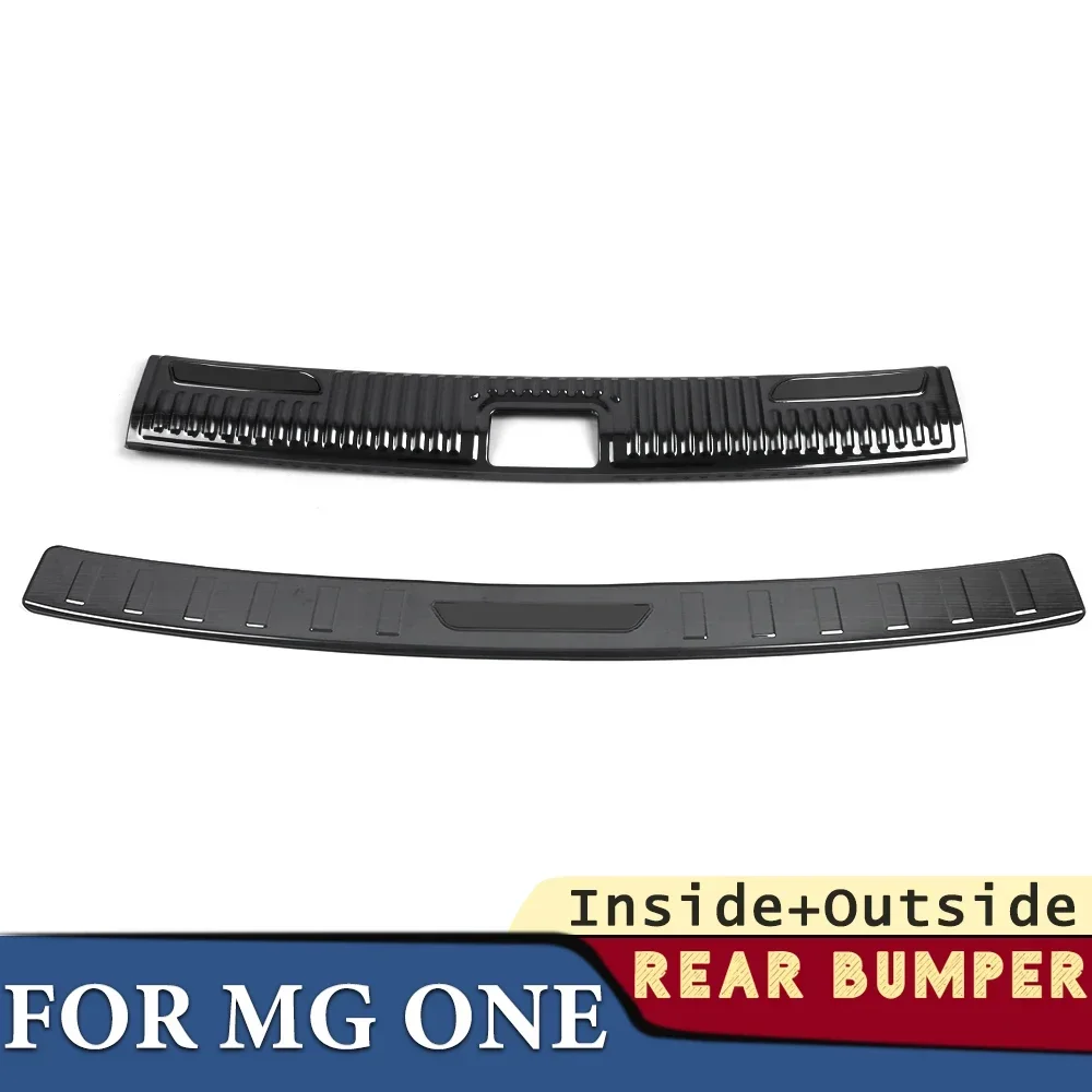 

Trunk Bumper for MG One 2022 2023 2024 Car Accessories Stainless Rear Fender Protector Sill Cover Stick Decoration