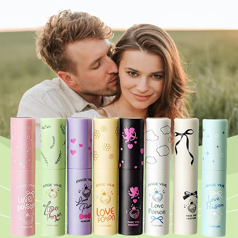 Perfume De feromonas De amor, agua De Colonia De tamaño De viaje, aroma De mujer Allure duradero, fragancia De vainilla rosa afrutada Floral