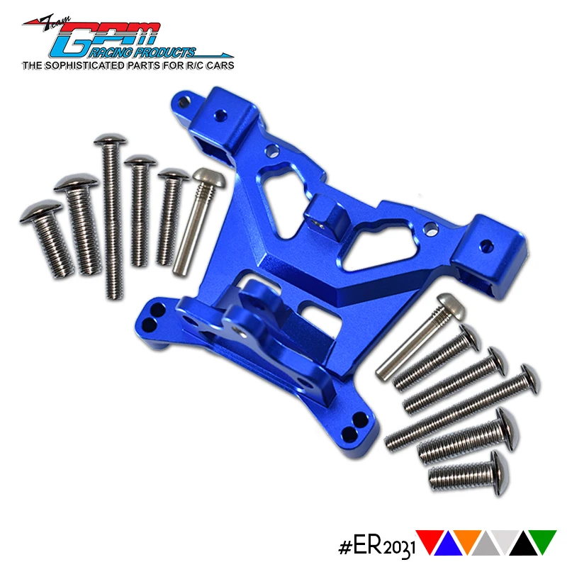 

GPM Aluminum Rear Body Post Mount The Rear Car Shell Pillar Fixed Seat For TRAXXAS 1/10 E-Revo 2.0 Vxl Brushless