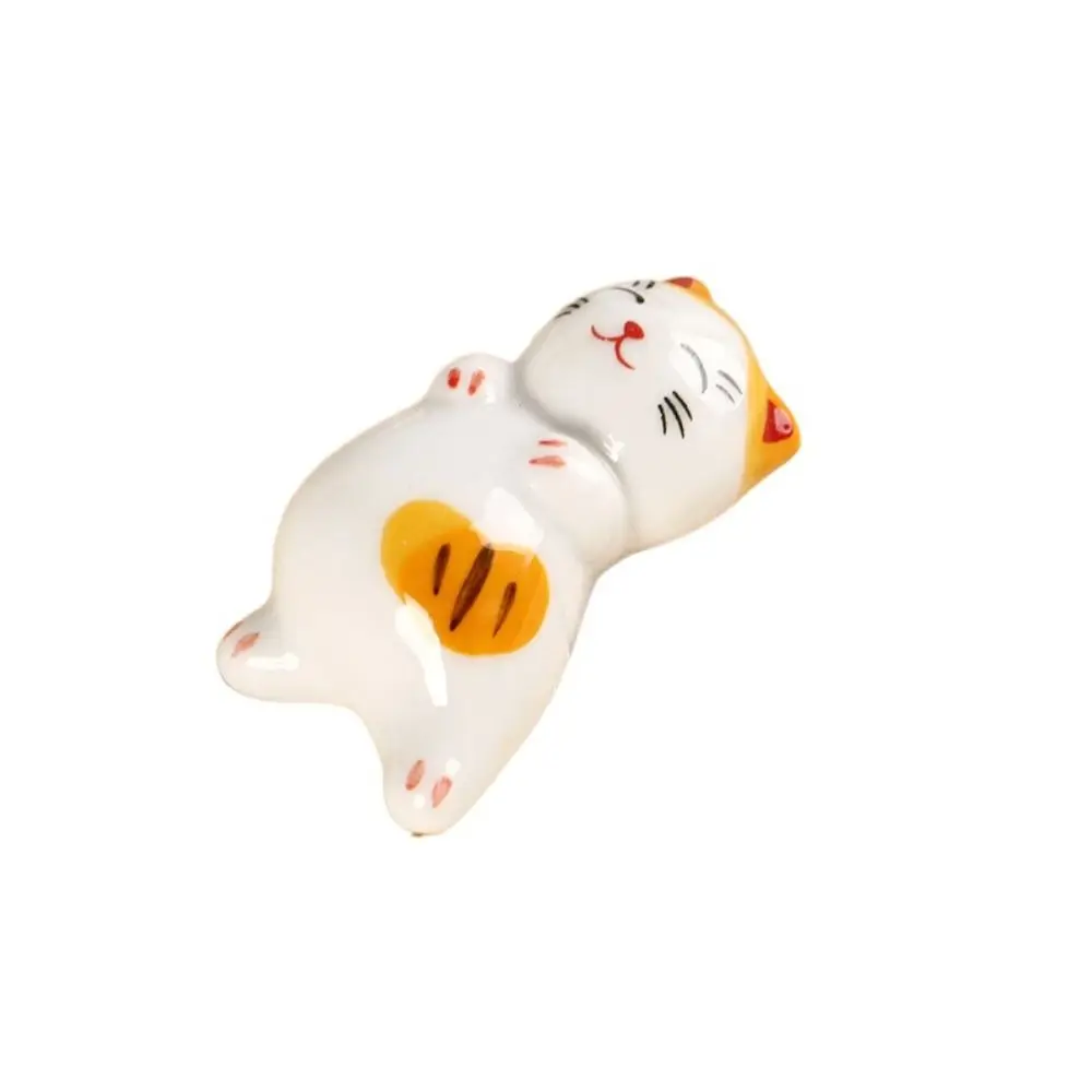 

Cute Ceramic Tableware Accessories Animal Crafts Chopsticks Pillow Rack Chopsticks Storage Rack Spoon Rack Chopsticks Rack