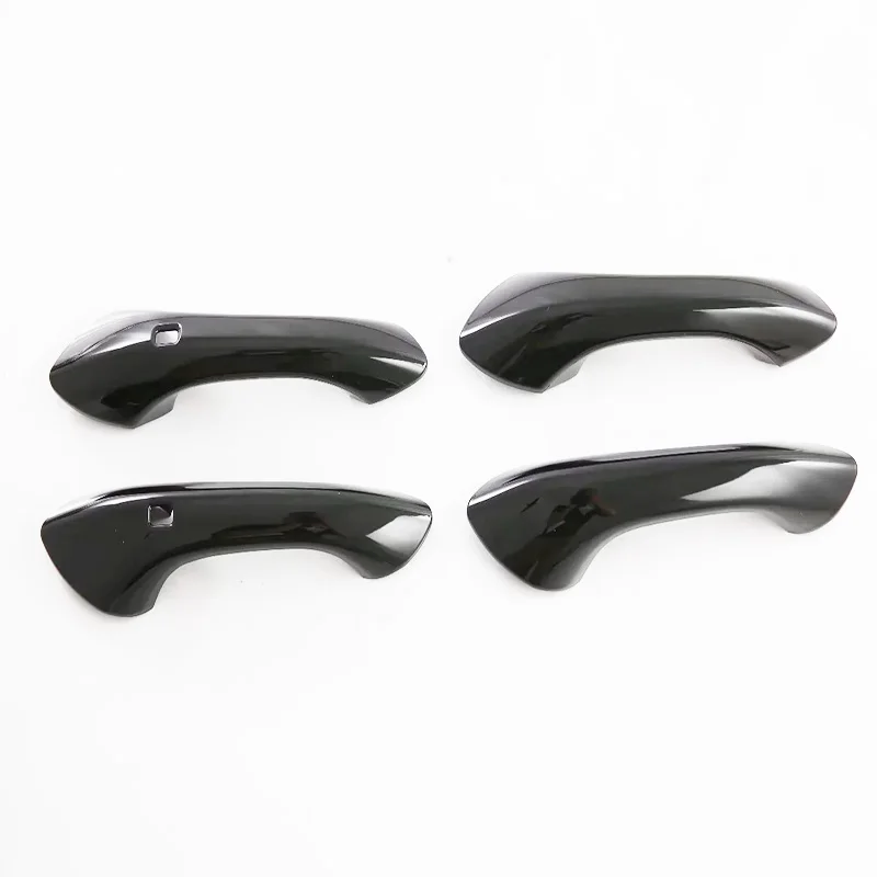 For Chevrolet Trax Seeker 2023 2024 ABS Carbon Fiber Door Handle Cover Catch Cap Trim Molding Car Accessories