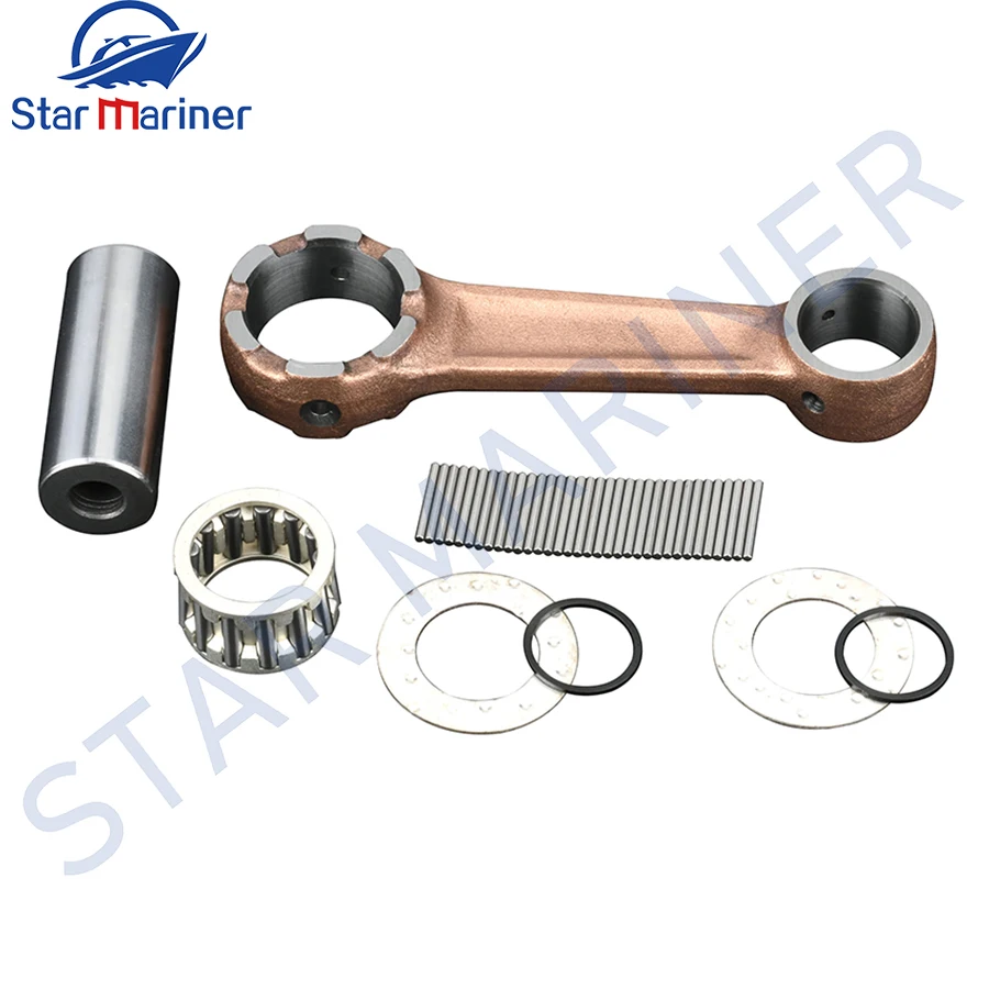 

689-11650 Connecting Rod Kit For Yamaha Outboard Motor 2T 25HP 30HP Parsun 689-11651 61N 69S 69P 61T Boat Engine Replaces Parts