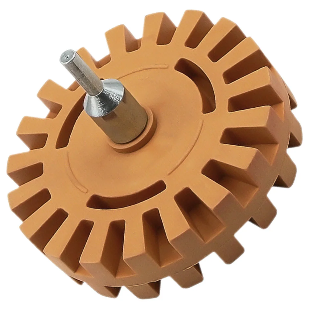 Ruota di gomma Dispositivo di rimozione decalcomania in gomma da 4 pollici Dispositivo di rimozione adesivo efficiente per adesivi in vinile per auto Forniture per dettagli auto