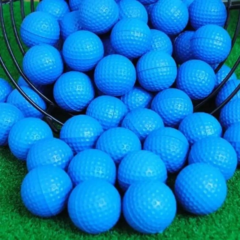 10 bolas de práctica de Golf de espuma, bolas suaves para entrenamiento en interiores o exteriores, ideales para mejorar las habilidades de Golf,