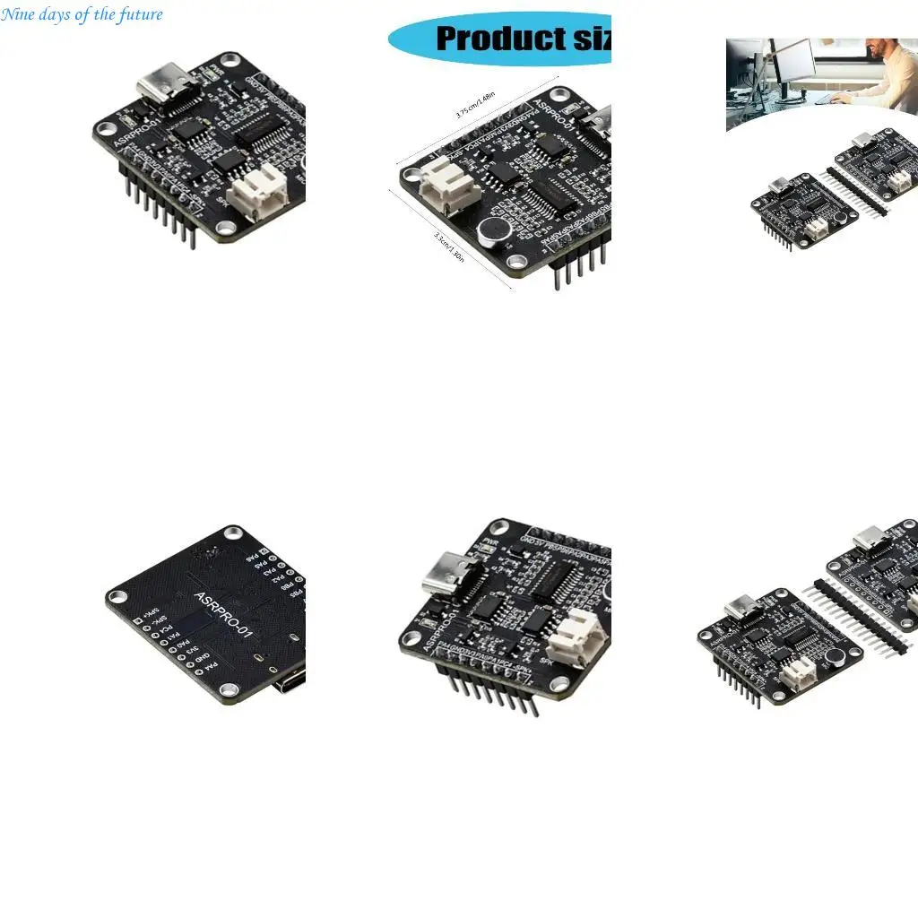 

ASRPRO Voice Intelligent Speech Recognition Development Board, 4MB Flash for Home Integration E65A