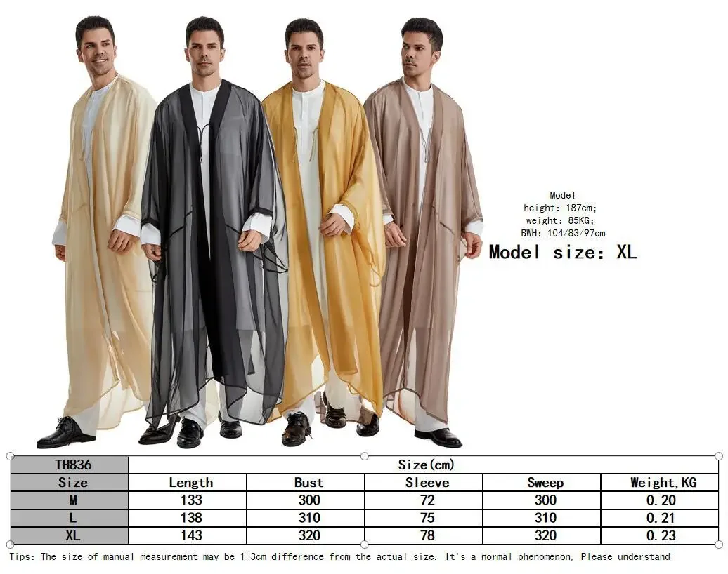 Islam masculino jubba thobe kimono cardigan eid ramadan djellaba vestido muçulmano árabe saudita robe dubai abaya turquia kaftan marrocos vestido