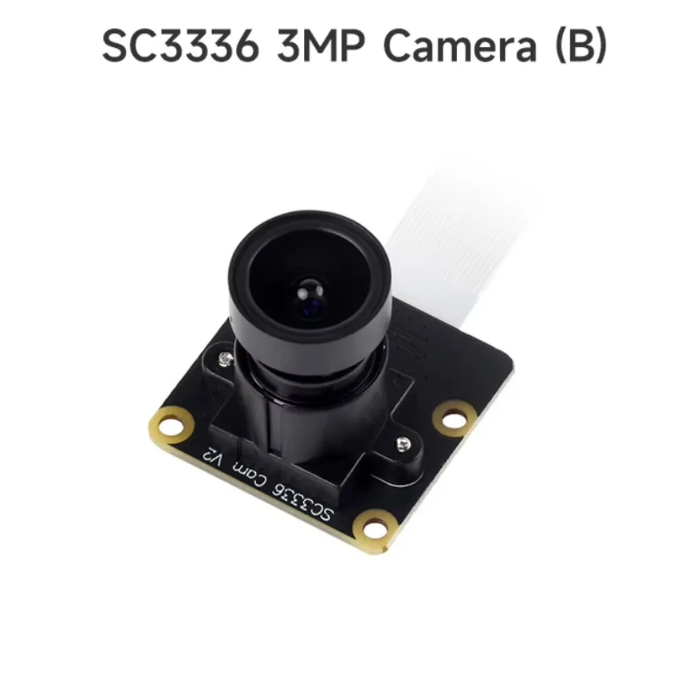 웨이브쉐어 럭스폭스 피코 AI 카메라 모듈 - SC3336 센서 고감도 저조도 비전, 엣지 컴퓨팅용