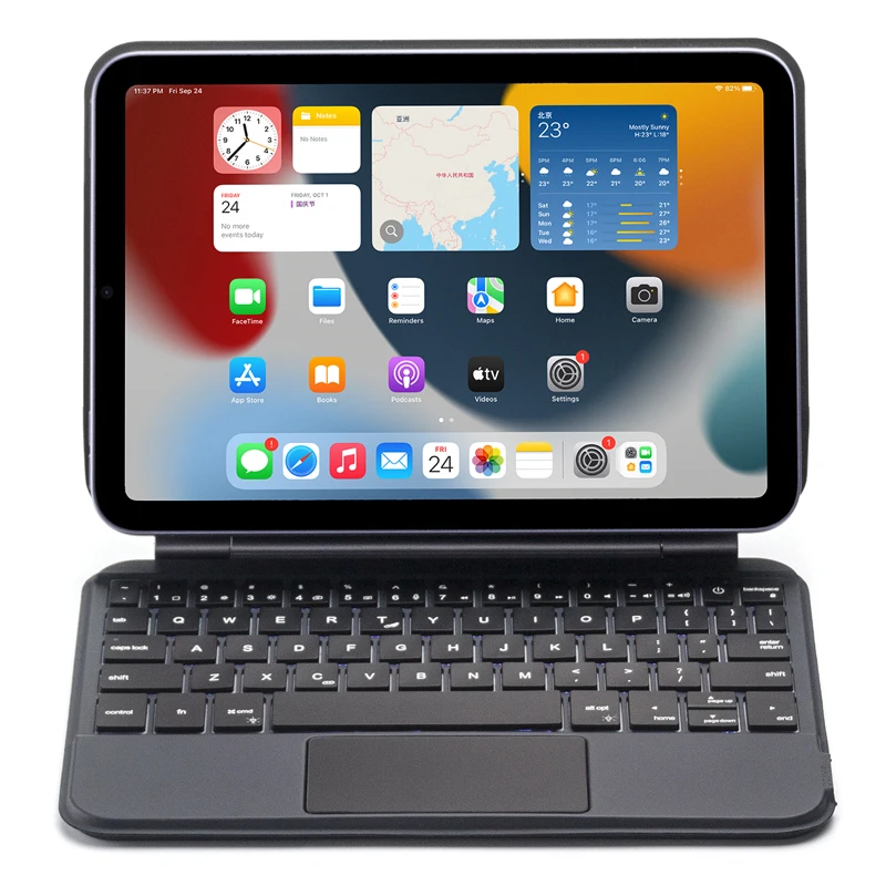 Bluetooth Magic Keyboard Case For iPad Mini 7 6 8.3 Tablet Case