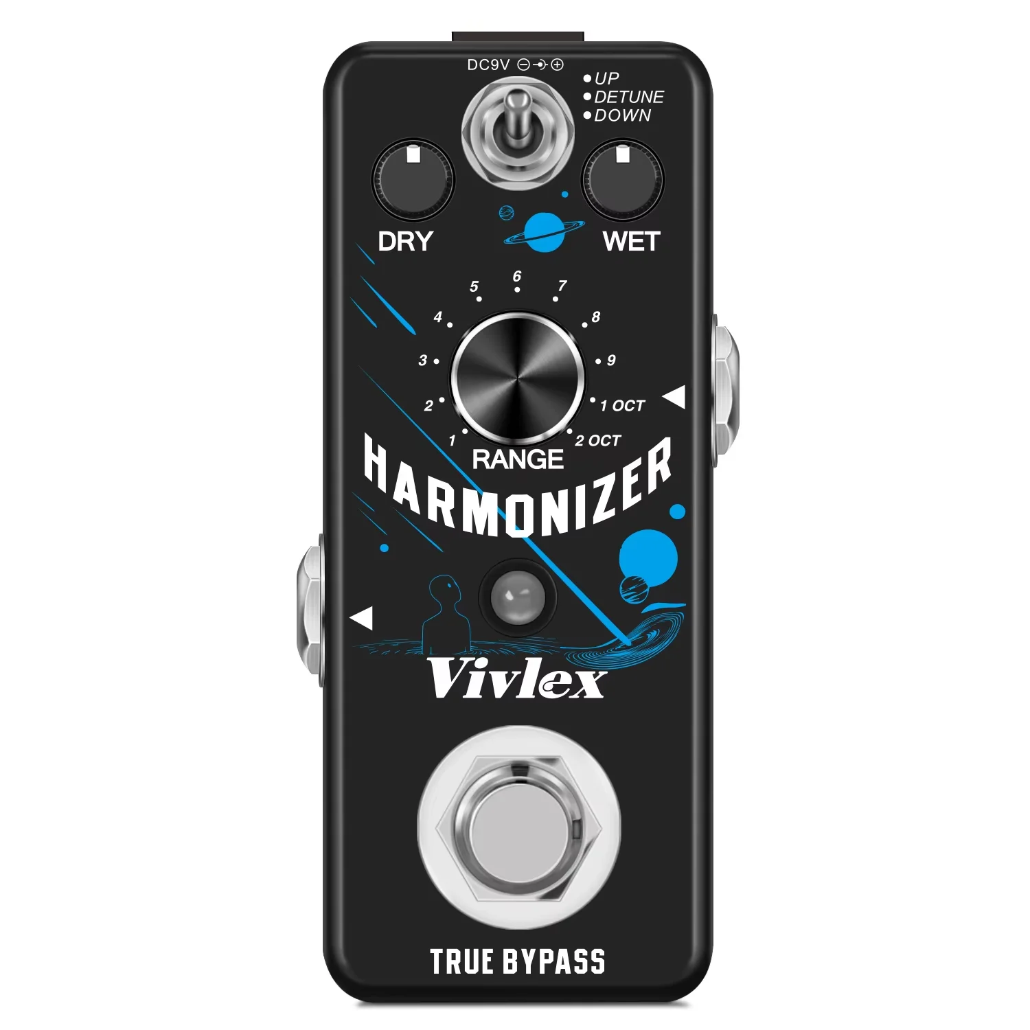 

Педаль для гитары Clefly Harmonizer, цифровые педали эффектов Harmonist Pitch, создать Harmony Pitch Shift Harmonixed Detune HF-3