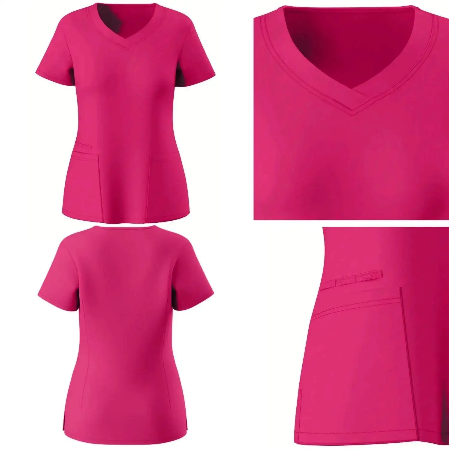 OP-Uniformen für Damen, Damen-Pflegeartikel, klinische Peelings, Uniform, Oberteil, Hose, Arbeitskleidung, Set, Krankenhaus, Arzt, medizinische Kleidung