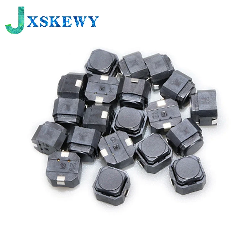 20Pcs Tact Switch 6*6*5 mm Mute switch Silicone Keypad Push Button Switch 6X6X5 MM 2Pins Silent switches