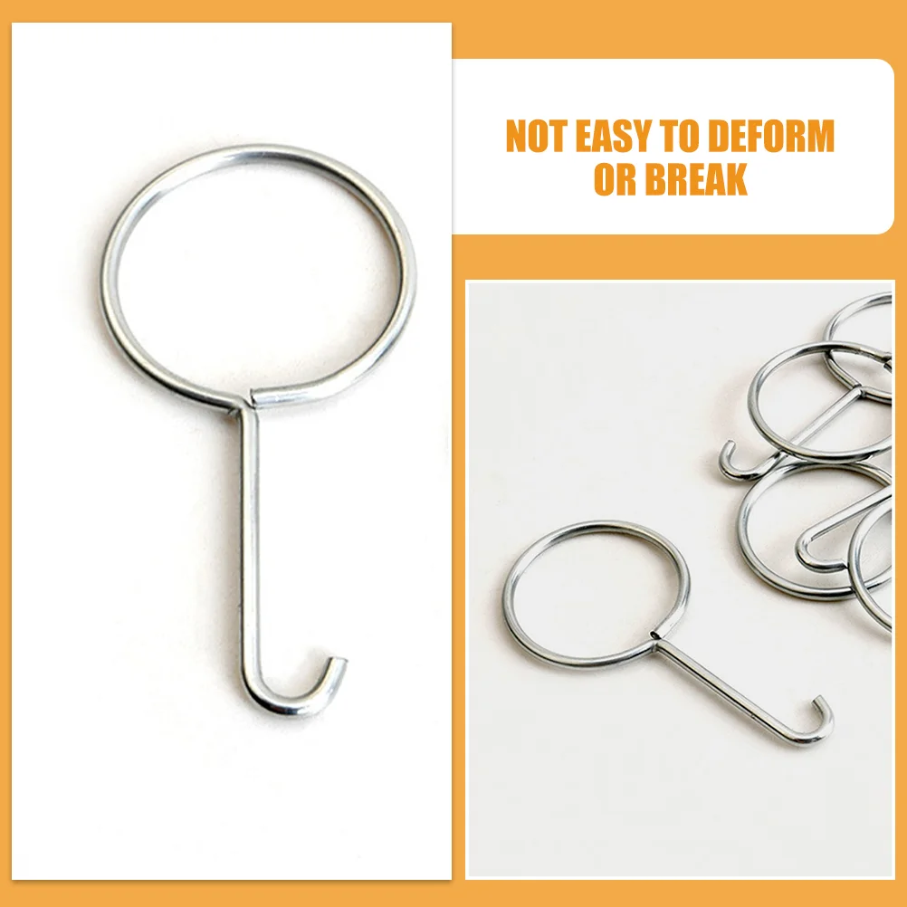 10 Pcs Puller Drain Grate Shower Lifting Hooks Removal Tool Drainage Pipe Lifter Metal Tools