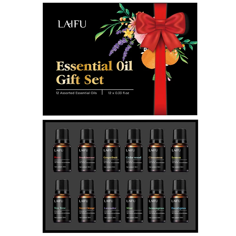 

Customizable OEM Aromatherapy Essential Oil Kit - Water-Soluble, Fresh Air Deodorant for Relaxation, Wellness, and Stress Relief