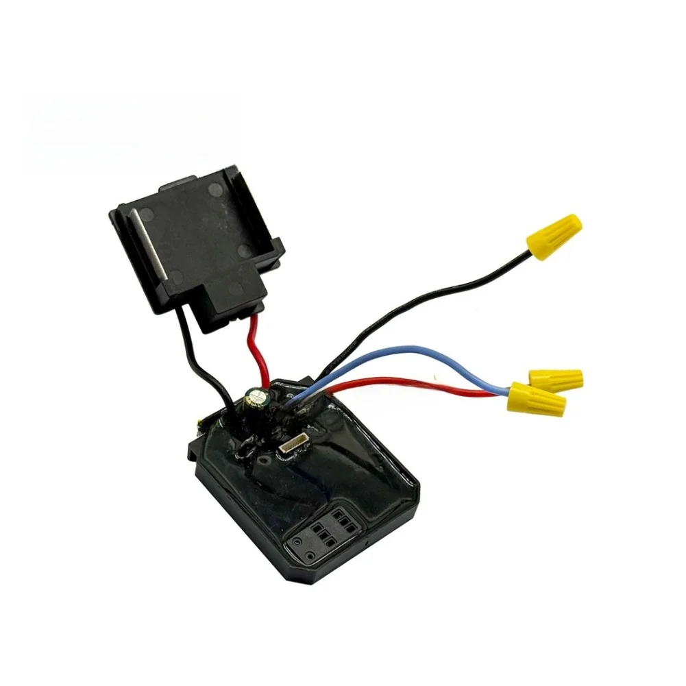 Replacement Brushless Drill Control Board 21V 8-Pin for Cordless Drill Motor Control Compact 62x52x8mm Metal Plastic