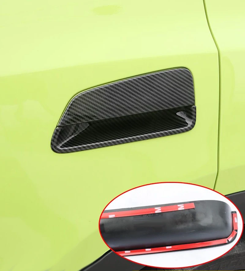 FIT BYD SEAGULL DOLPHIN MINI SURF ATTO 1 2024 2023 Car Door Handle Bowl ABS Plastic Pad Trim Protective Sticker Car Accessory