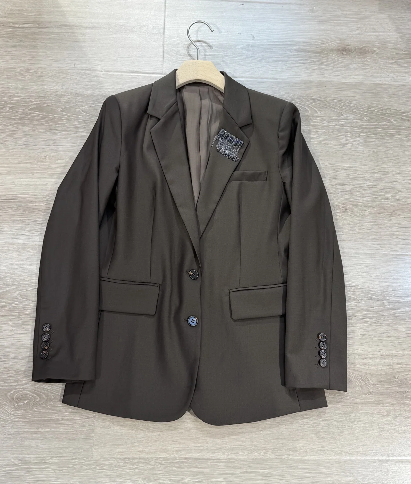 

New Early Autumn Women'S High Quality Fashion Worsted Wool Fabric Series Suit + Trousers + Shorts + Skirt + Vest Set