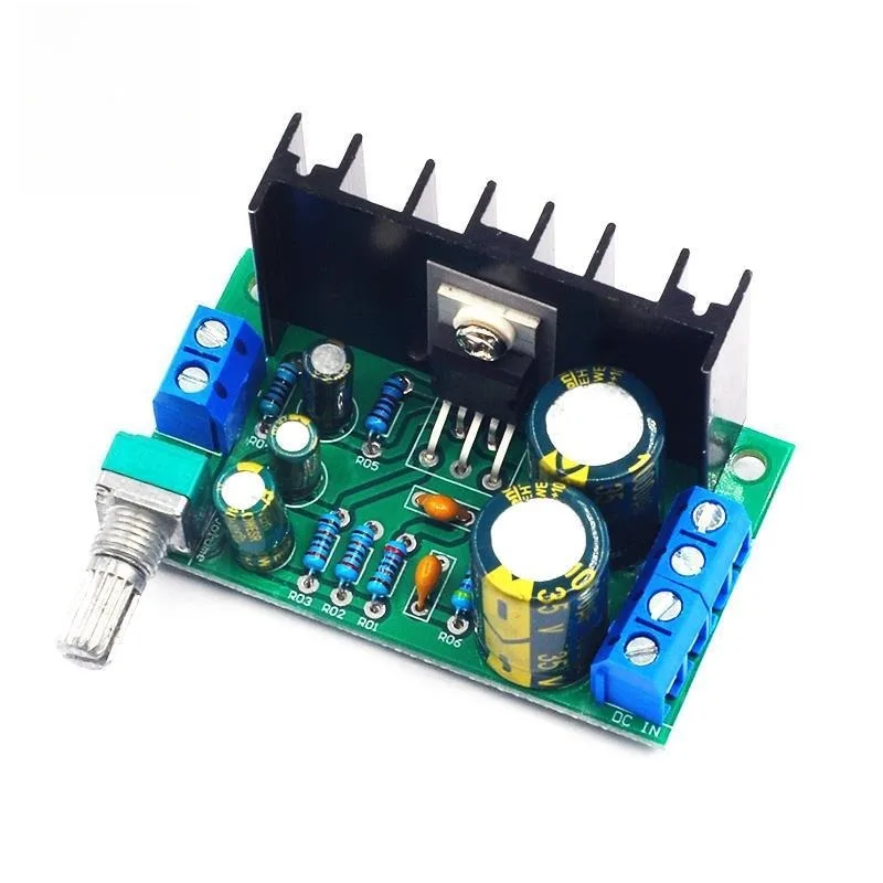 

120W Mono Audio Amplifier Board with TDA2050 - 5V/12V/24V DC Input for DIY Speakers, Car Audio