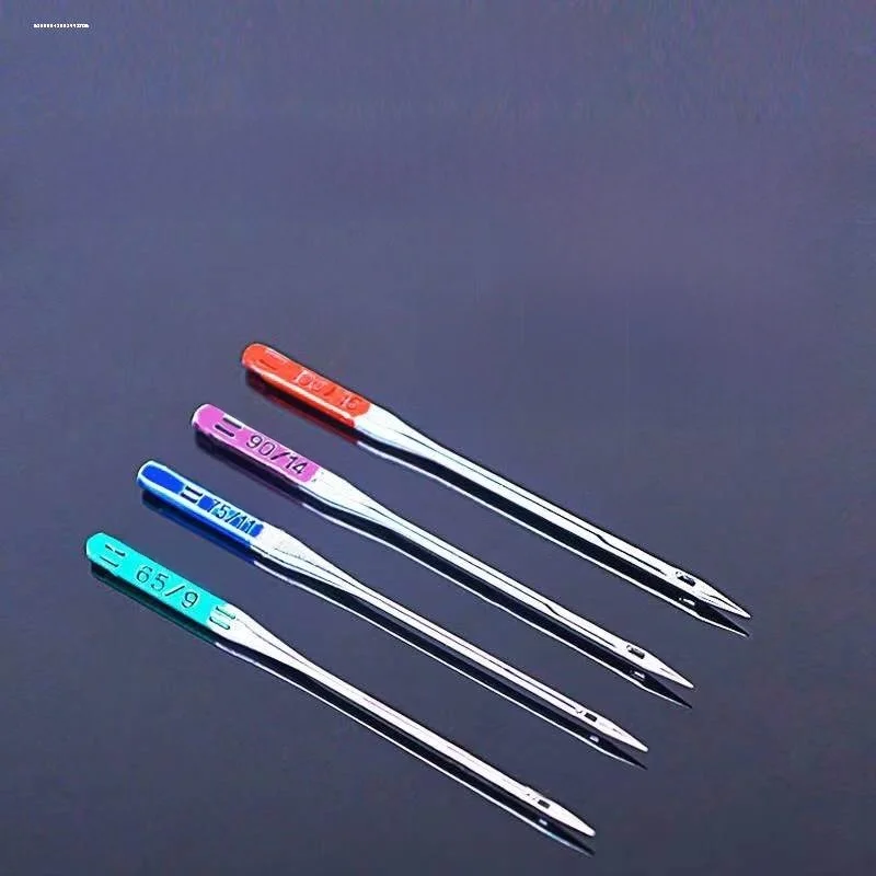 

Brother Home Sewing hine Needles Blue Needle Purple Needle Knit Elastic Material Anti-Jump Needle Jump Line Fabric Arts