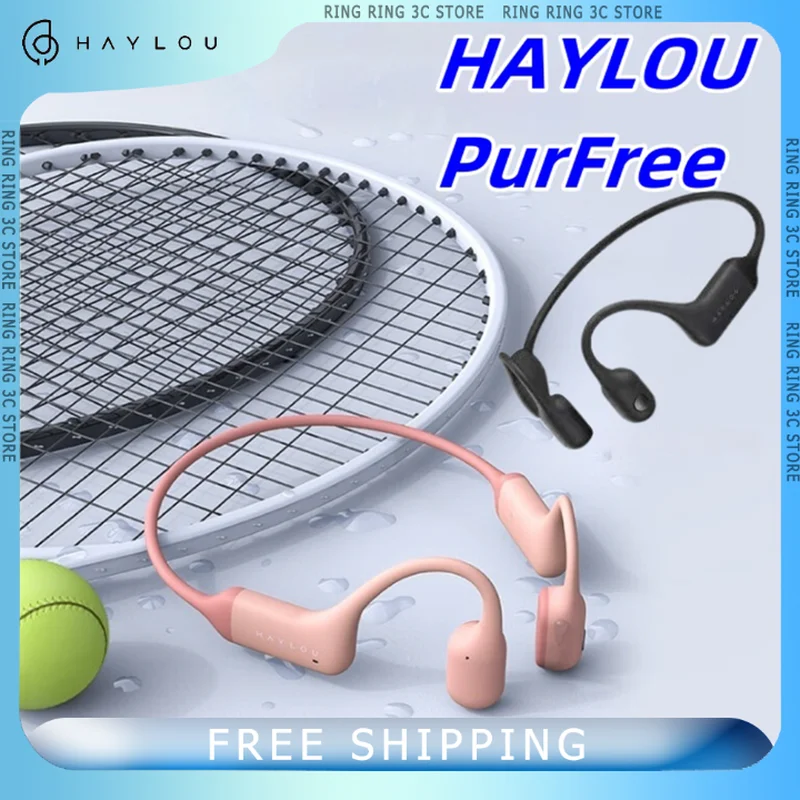 

HAYLOU PurFree BC01 Bone Conduction Headphones Bluetooth Long Battery Earphones IP67 Waterproof Protect Hearing Sports Headset